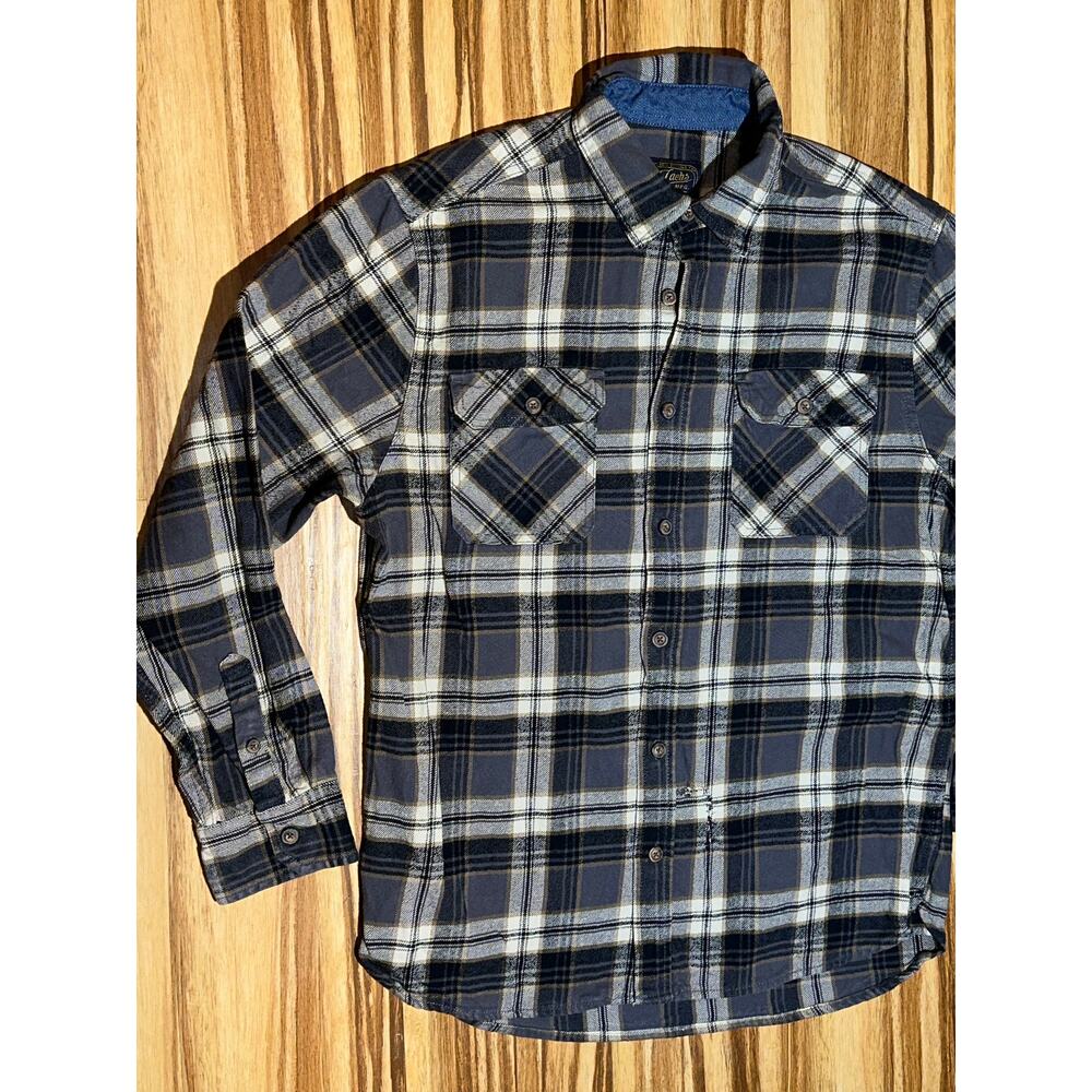 Jachs Heritage Flannel Black and Brown Size XL - Picture 3 of 10